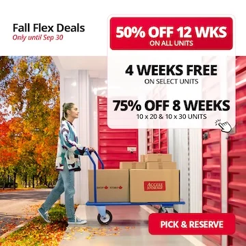 Access Storage - Cambridge - Bishop Promotion