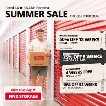 Access Storage - Cambridge - Bishop Promotion
